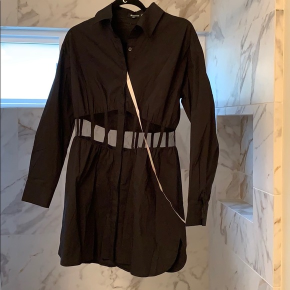 New: Dani Michelle X Misguided Mesh Corset Dress - Picture 5 of 5